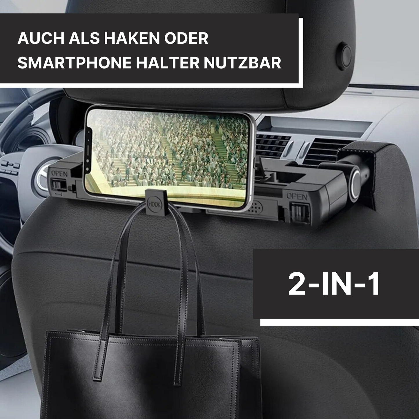 Verstellbare Nackenstütze fürs Auto - entspannt unterwegs
