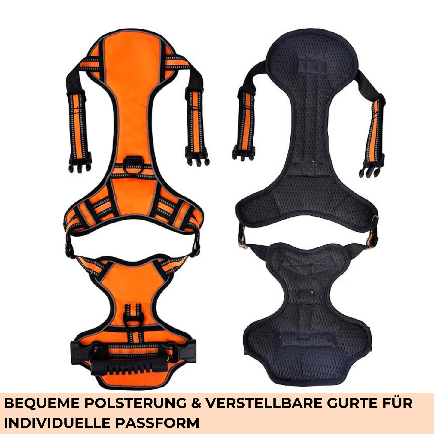 Robustes Hundegeschirr mit Haltegriff - perfekte Kontrolle für unterwegs