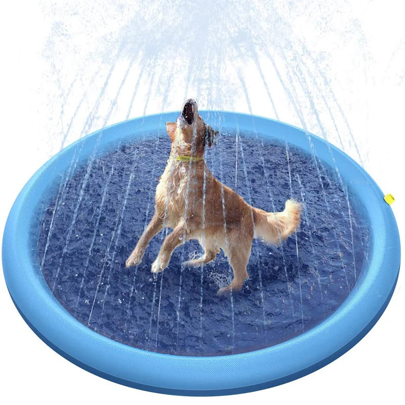 170 * 170cm aufblasbare Wassersprühmatte mit Sprinkler Funktion