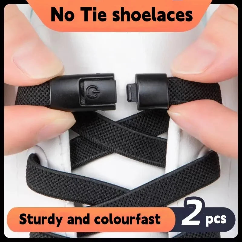 Neu Elastische Schnürsenkel Turnschuhe Kinder Erwachsene für Schuhe Zubehör