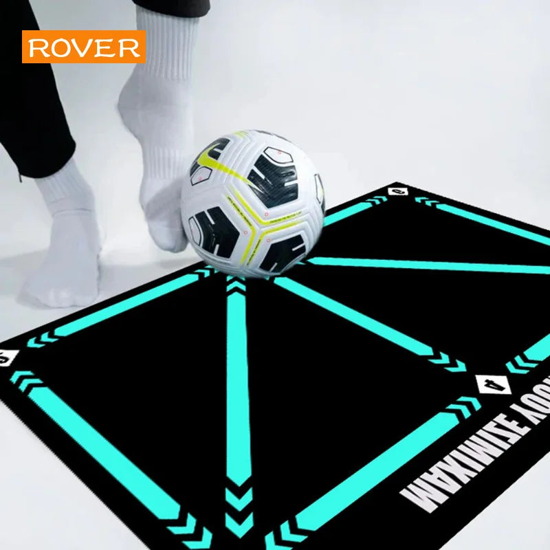 Fußball Schritt Trainingsmatte Langlebig Rutschfest Faltbar für Kinder & Erwachsene Dribble Trainingsmatte Fußballtraining für Indoor Outdoor