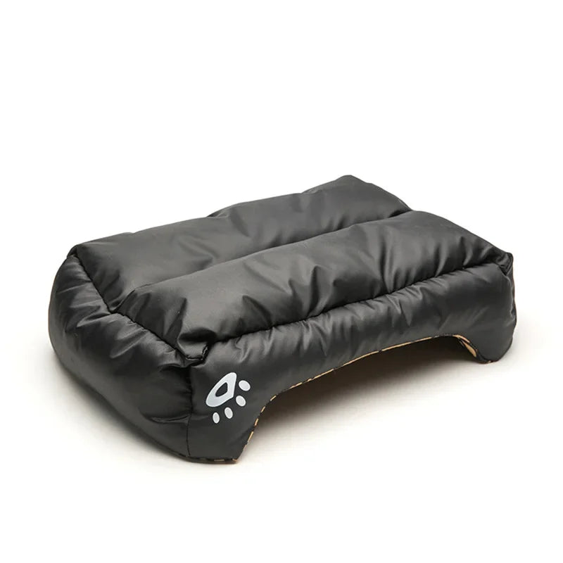 Leopard Hundebetten Warmes Haustierbett für kleine und mittlere Hunde Atmungsaktiv Waschbares Welpensofa Haustiermatte Kissen Cama Perro