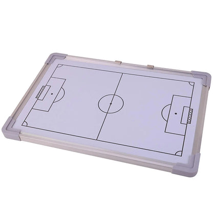 Aluminiumlegierung Magnetisches Fußball-Taktikbrett, An Der Wand Montiertes Fußball-Match-Trainingsstrategie-Whiteboard, Fußball-Trainings-Clipboard